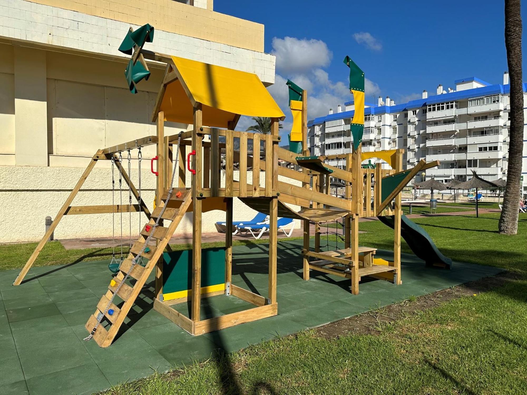 1 Paradise Of Benalmadena Costa Residencial Aloha Playa Vistas Al Mar, Front Beach Mini Duplex Esterno foto