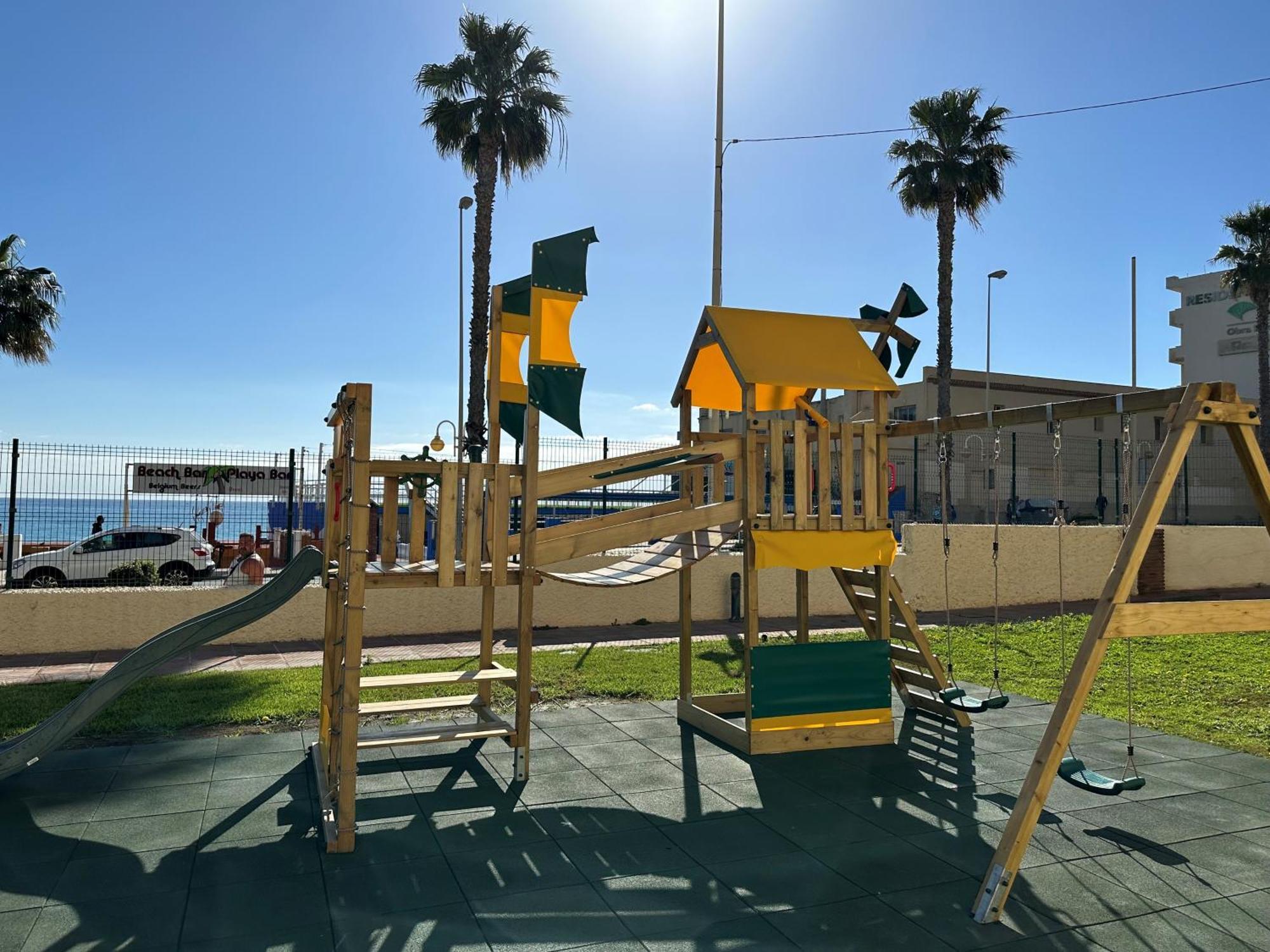 1 Paradise Of Benalmadena Costa Residencial Aloha Playa Vistas Al Mar, Front Beach Mini Duplex Esterno foto